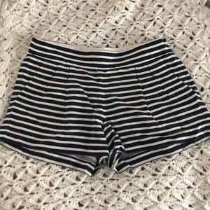 J.crew striped chino shorts